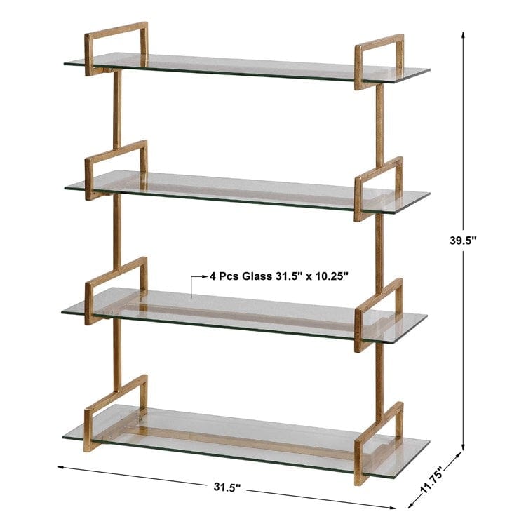 Auley Wall Shelf - Uttermost - Wall Shelfs by Modest Hut