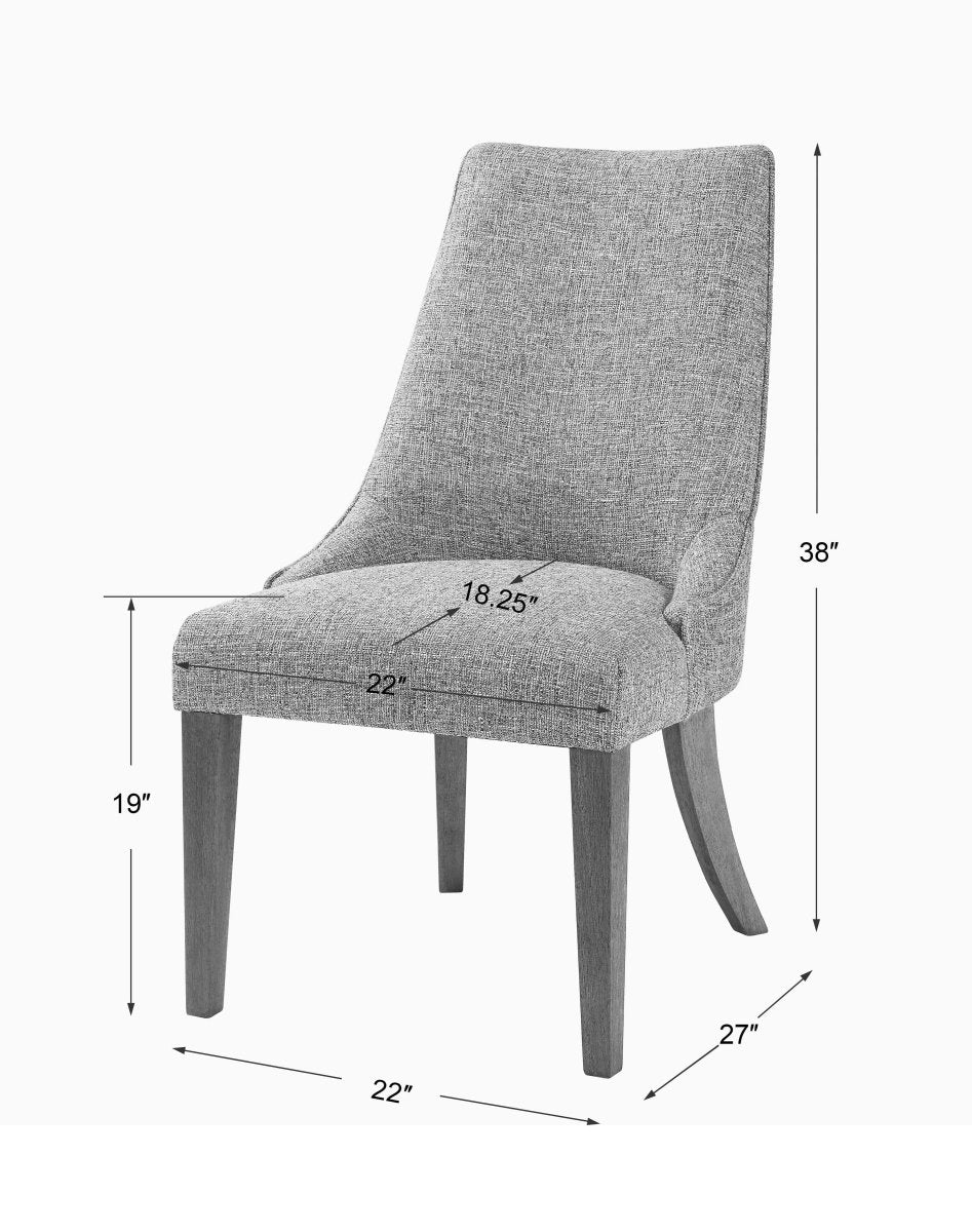 Daxton Wing Chair - Uttermost - Wingback Chairs by Modest Hut