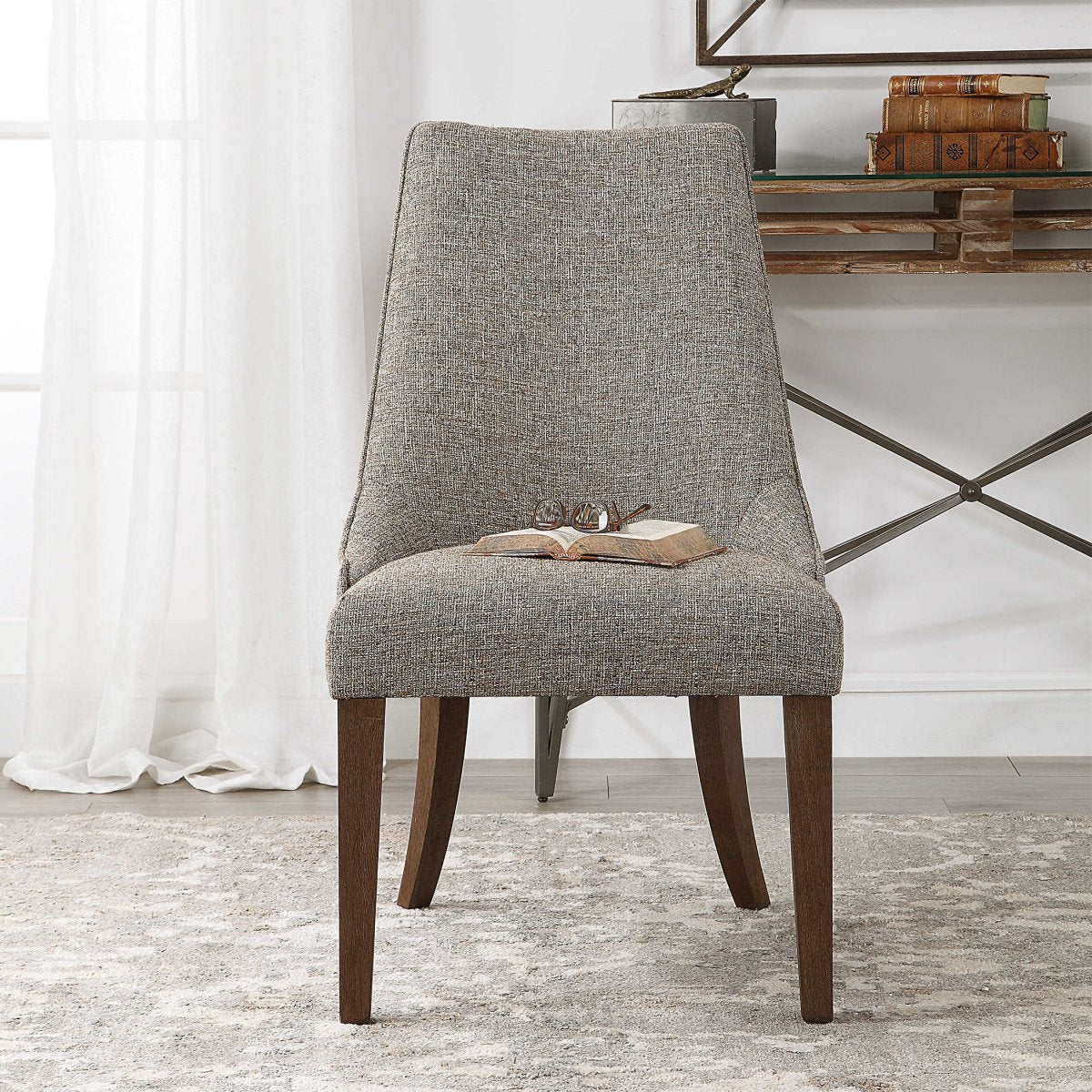 Daxton Wing Chair - Uttermost - Wingback Chairs by Modest Hut