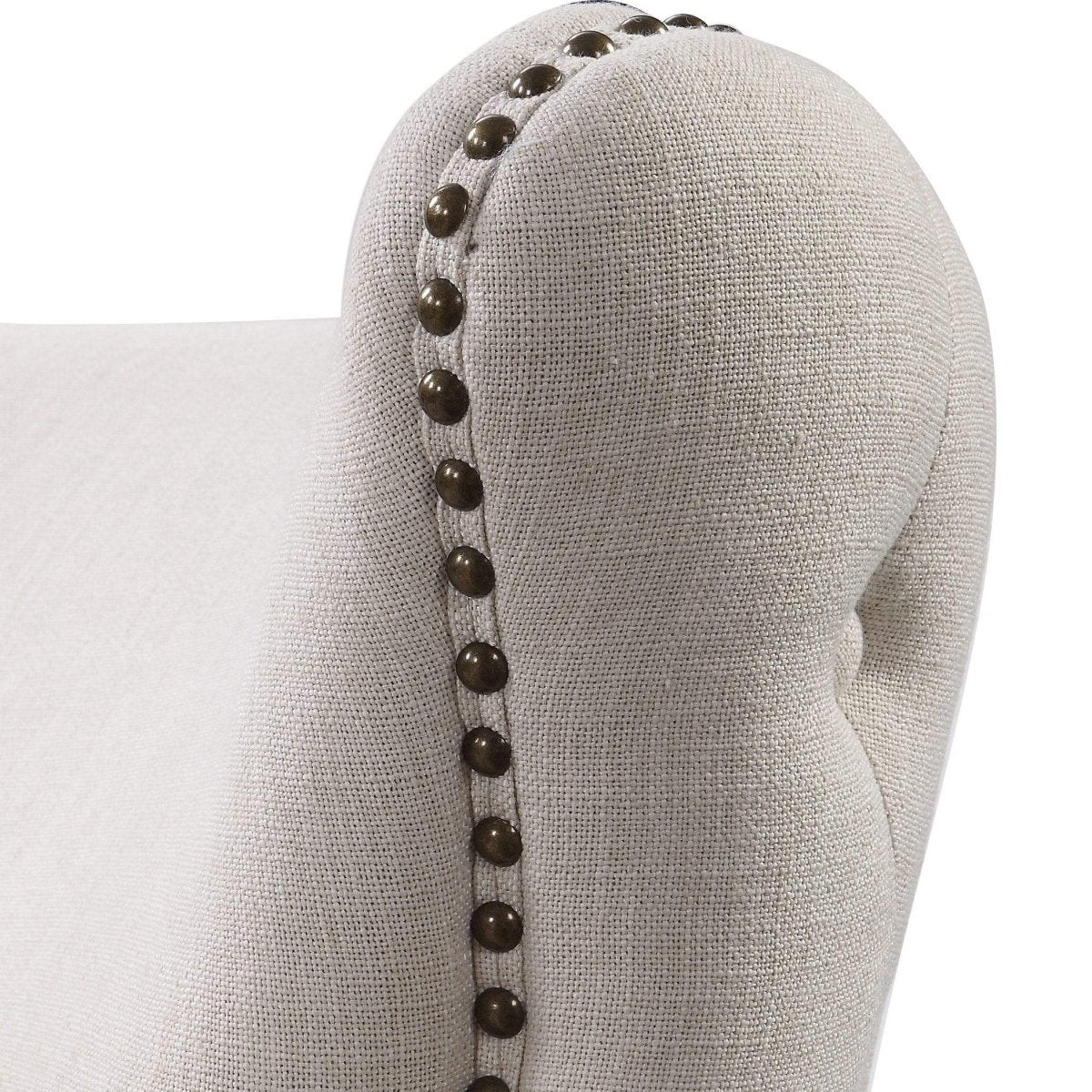 Donya Wingback Accent Chair - Uttermost - Wingback Chairs by Modest Hut