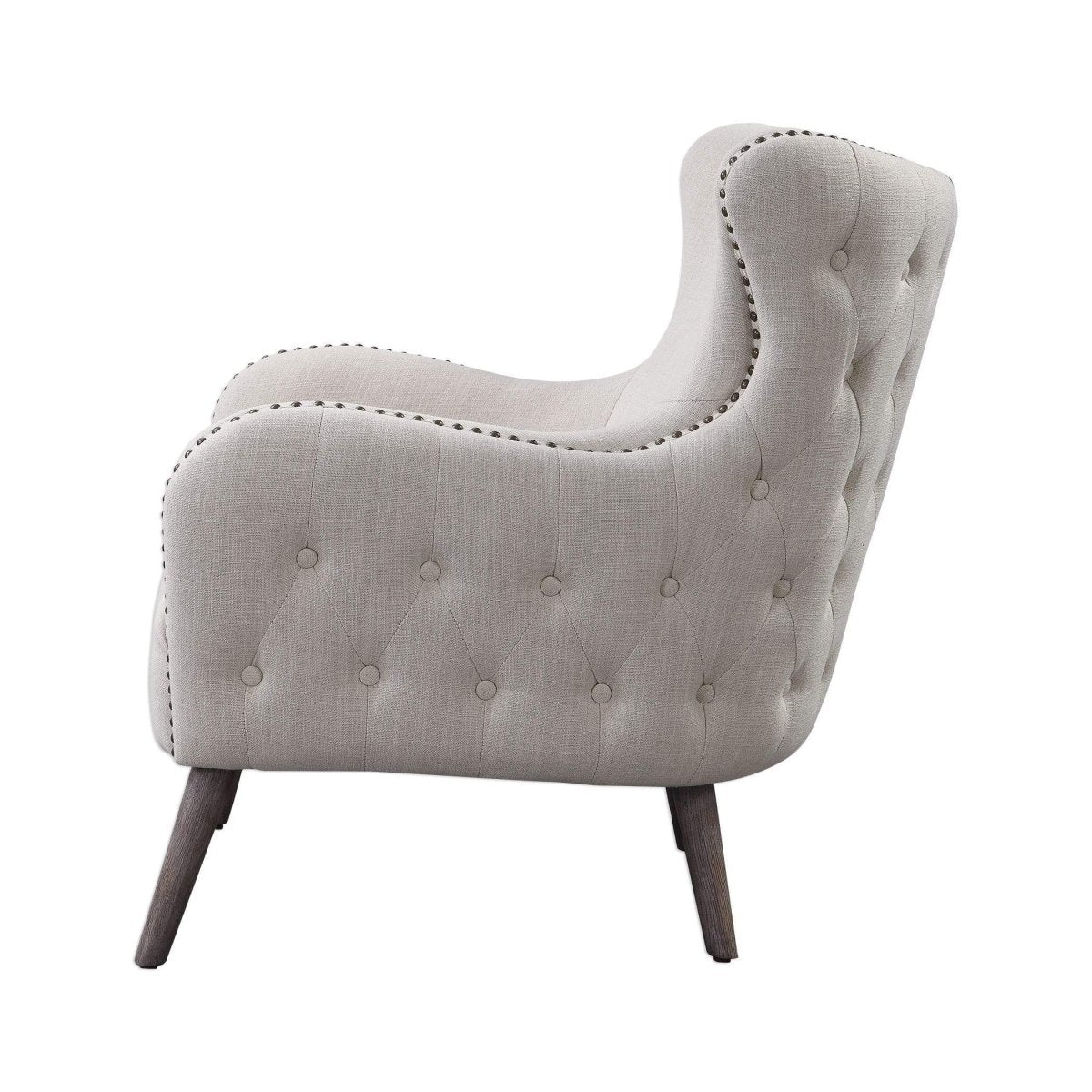 Donya Wingback Accent Chair - Uttermost - Wingback Chairs by Modest Hut