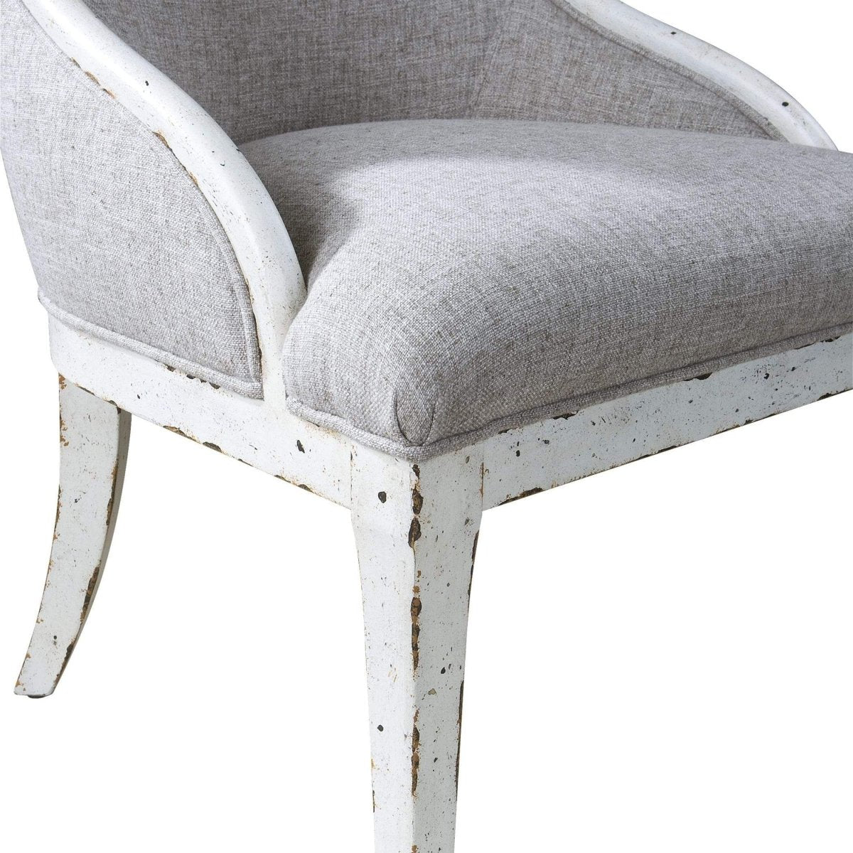 Salan Wing Chair - Uttermost - Wingback Chairs by Modest Hut