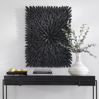 Bahama Black Wood Wall Decor - Uttermost - Wood Wall Decor by Modest Hut