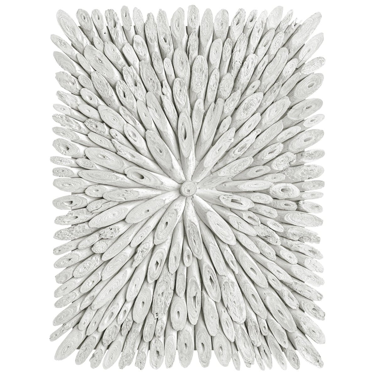 Bahama Wood Whitewashed Wall Decor - Uttermost - Wood Wall Decor by Modest Hut