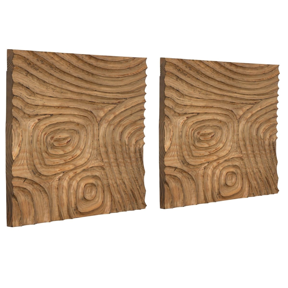 Channels Wood Wall Decor - Uttermost - Wood Wall Decor by Modest Hut