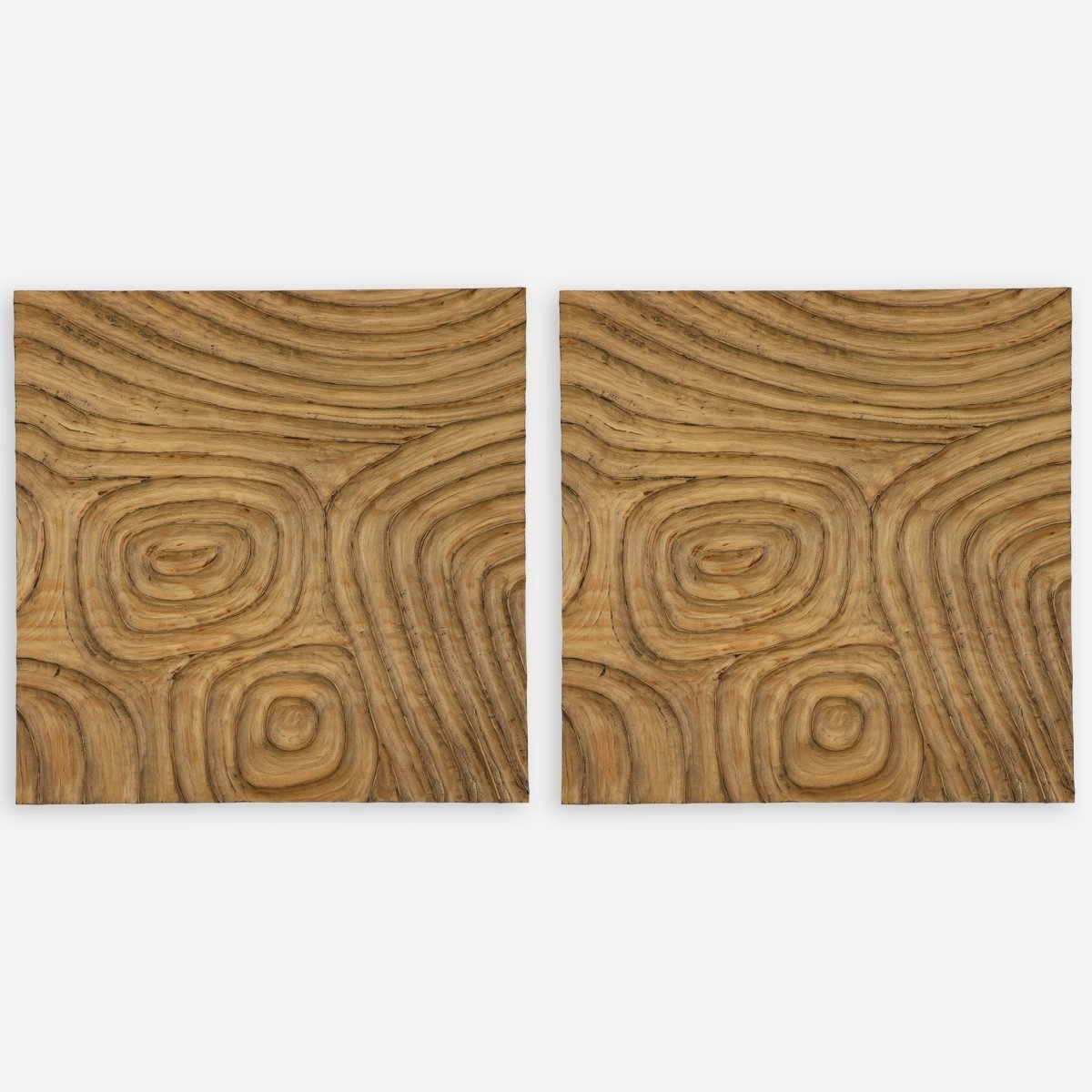 Channels Wood Wall Decor - Uttermost - Wood Wall Decor by Modest Hut