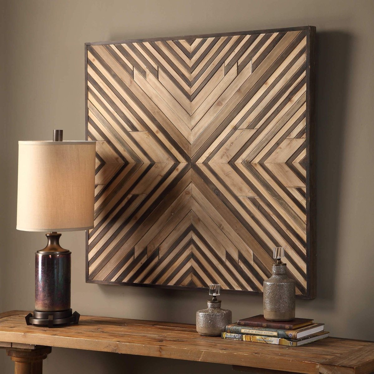 Floyd Wood Wall Decor - Uttermost - Wood Wall Decor by Modest Hut