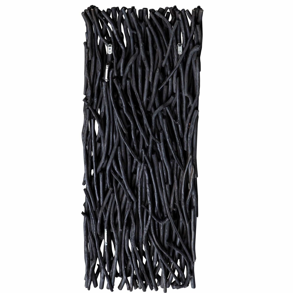 Gathered Teak Black Wood Wall Decor - Uttermost - Wood Wall Decor by Modest Hut