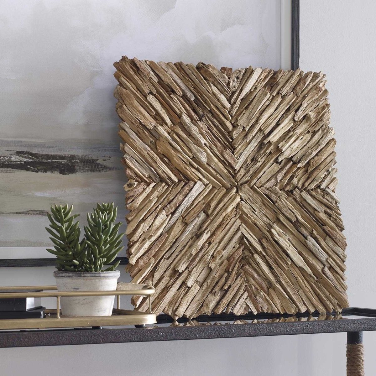 Outland Drift Wood Wall Decor - Uttermost - Wood Wall Decor by Modest Hut