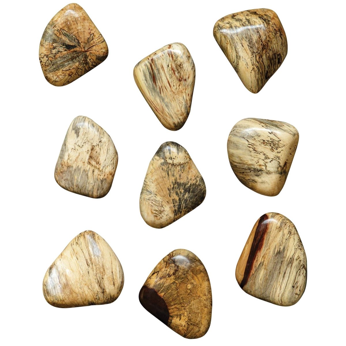 Pebbles Blonde Wood Wall DâÂ©cor, S/9 - Uttermost - Wood Wall Decor by Modest Hut