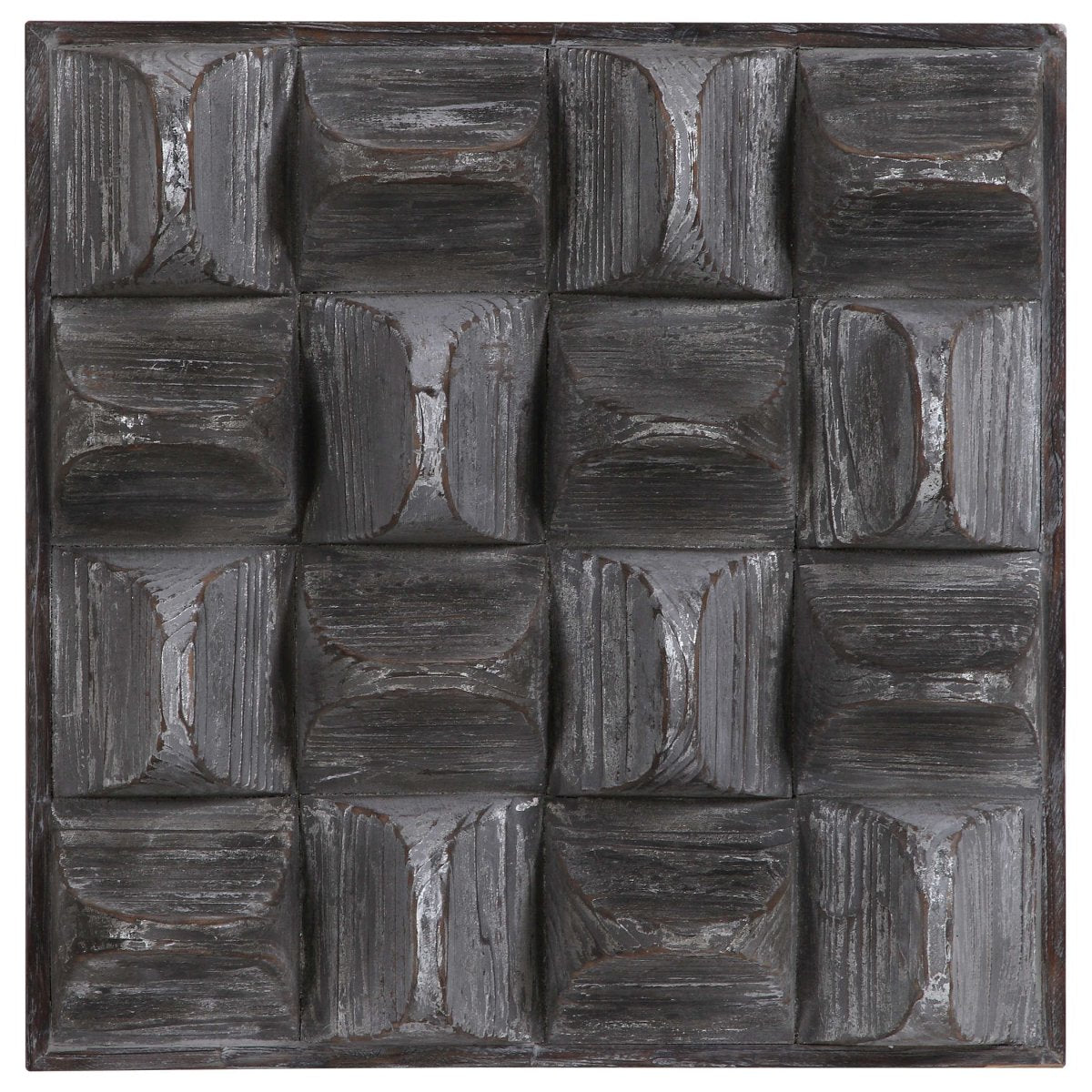 Pickford Wood Blocks Wall Decor - Uttermost - Wood Wall Decor by Modest Hut