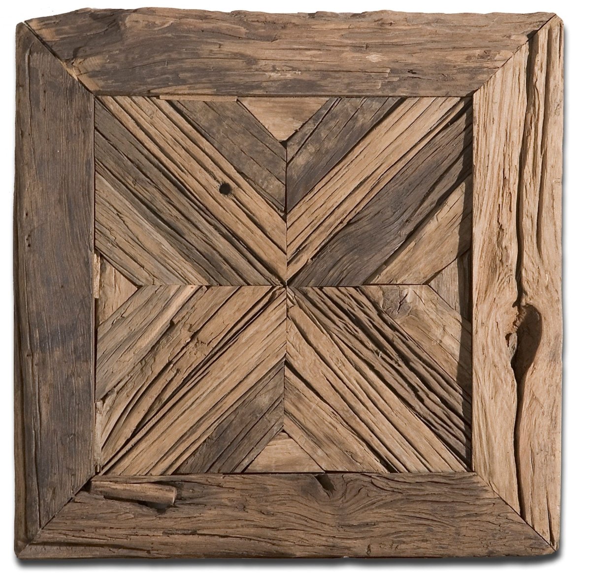 Rennick Reclaimed Wood Wall Art - Uttermost - Wood Wall Decor by Modest Hut