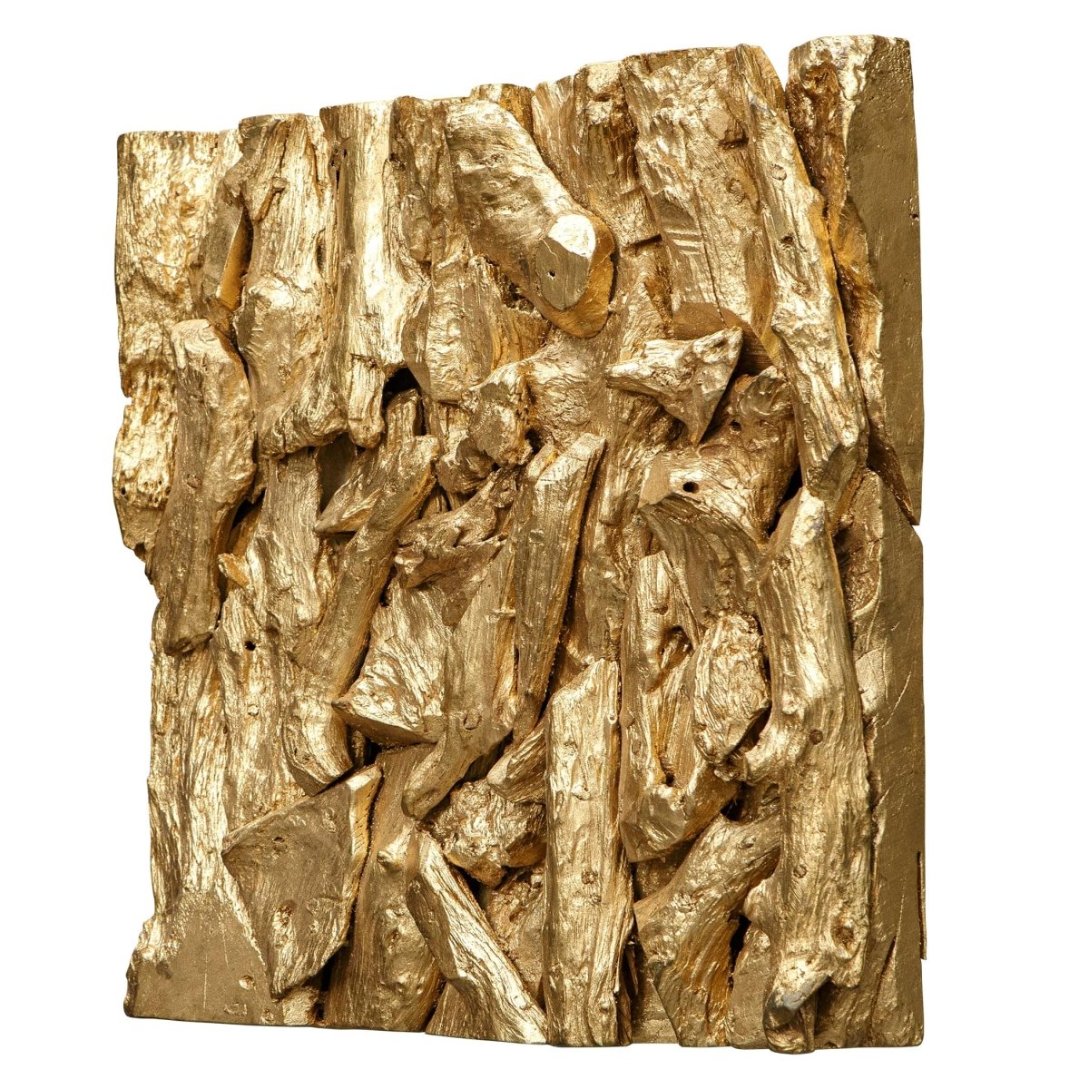 Rio Gold Wood Wall DâÂ©cor - Uttermost - Wood Wall Decor by Modest Hut