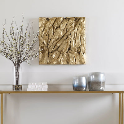 Rio Gold Wood Wall Decor - Uttermost - Wood Wall Decor by Modest Hut