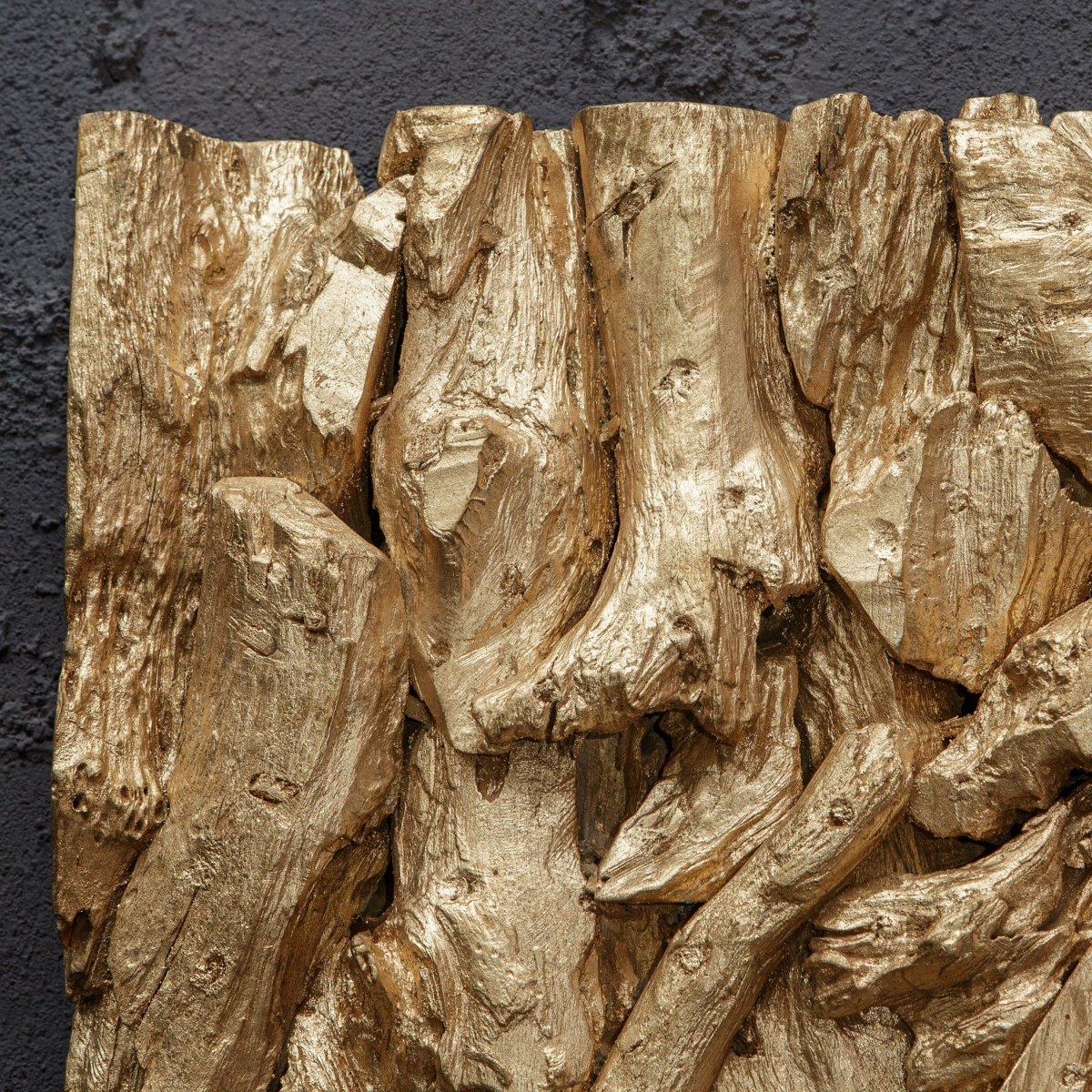 Rio Gold Wood Wall DâÂ©cor - Uttermost - Wood Wall Decor by Modest Hut