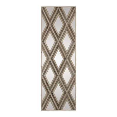 Tahira Geometric Argyle Wall Decor - Uttermost - Wood Wall Decor by Modest Hut