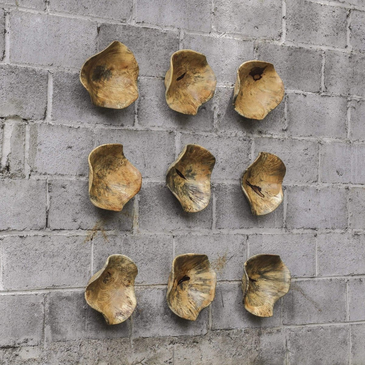 Tamarind Wood Wall Decor (S/3) - Uttermost - Wood Wall Decor by Modest Hut