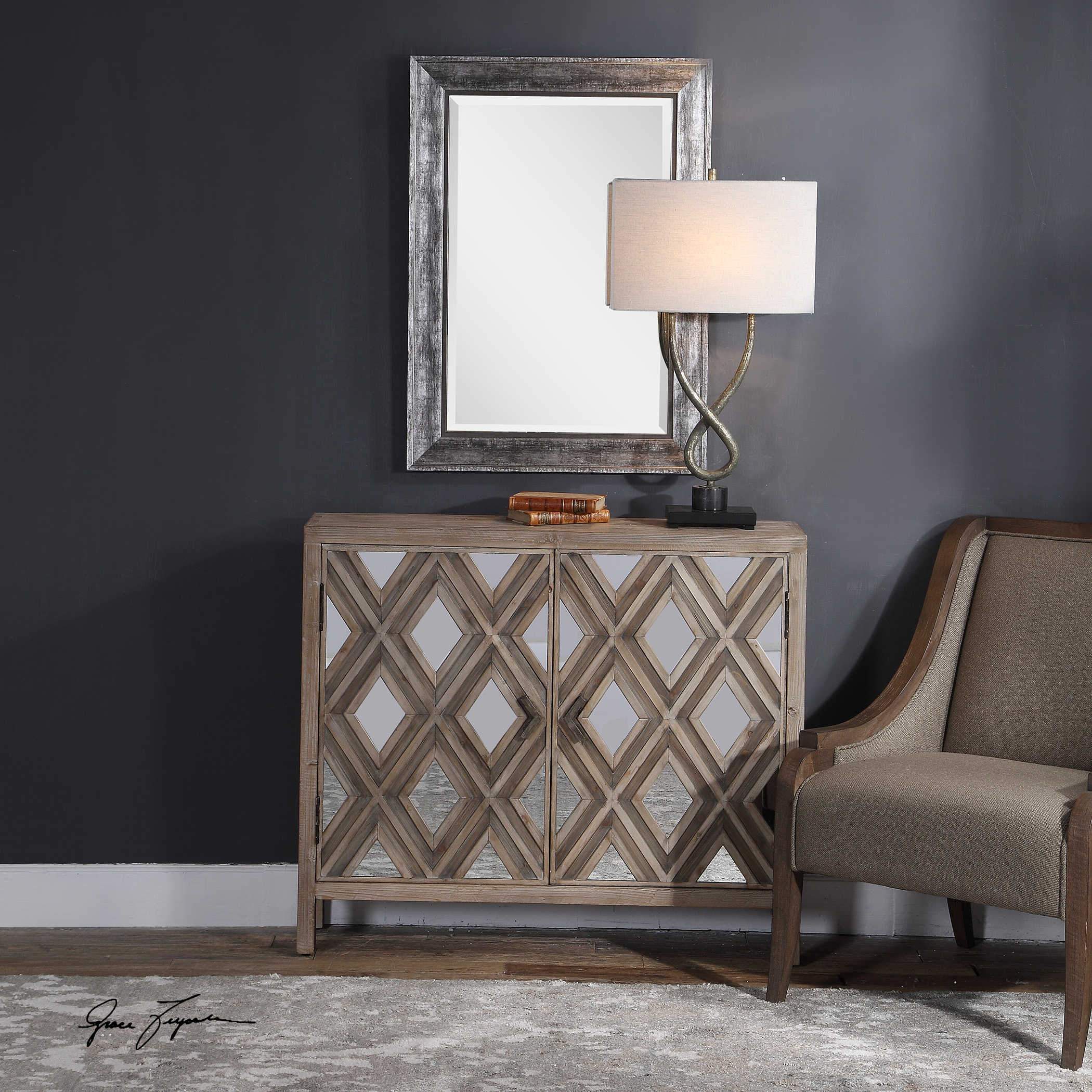 Tahira Contemporary Accent Cabinet Uttermost