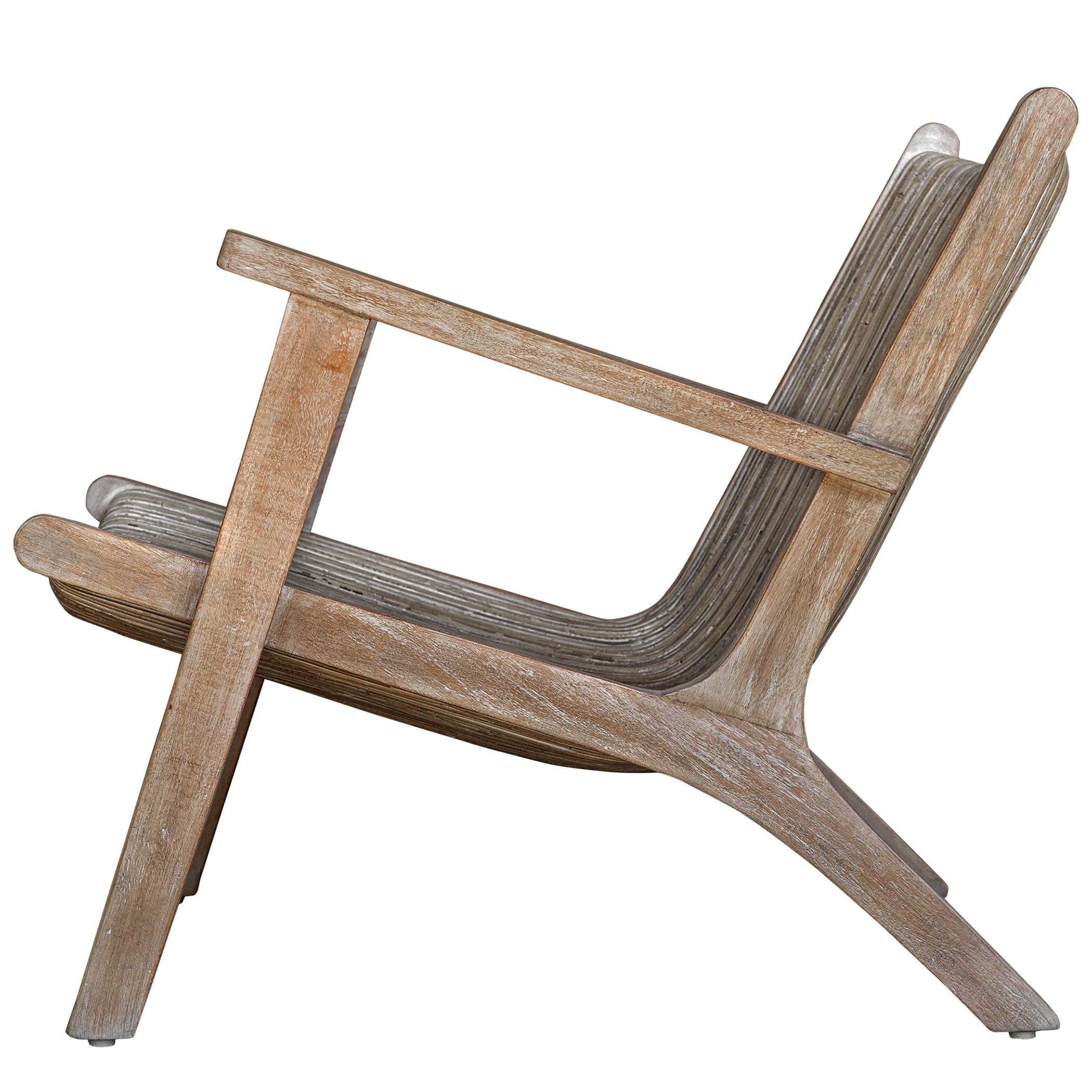 Aegea Accent Chair (Woven Rattan) Uttermost
