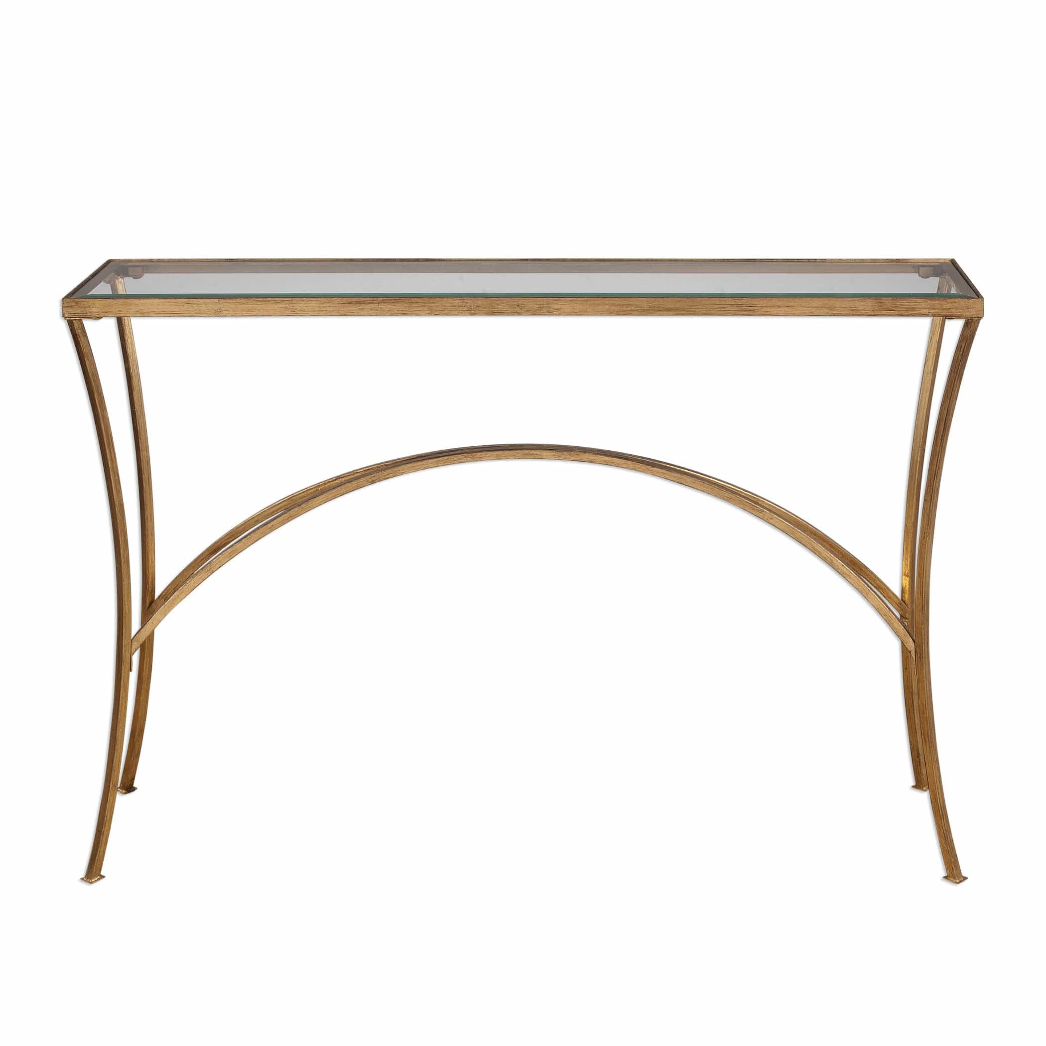 Alayna Gold Console Table Uttermost