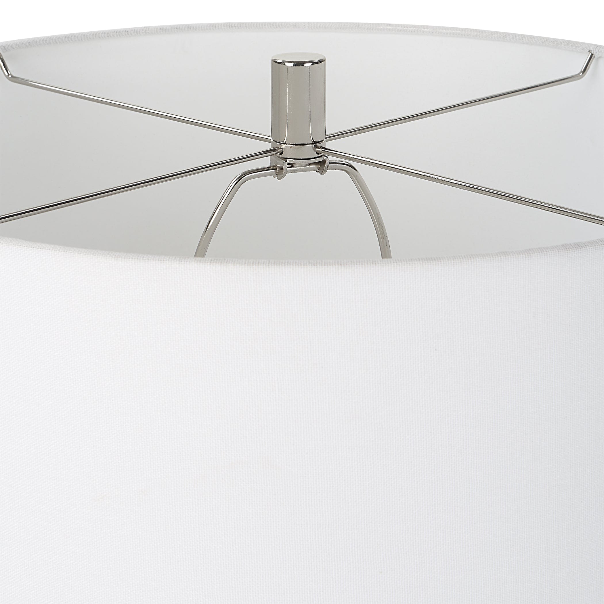 Amphora Off-White Glaze Table Lamp Uttermost