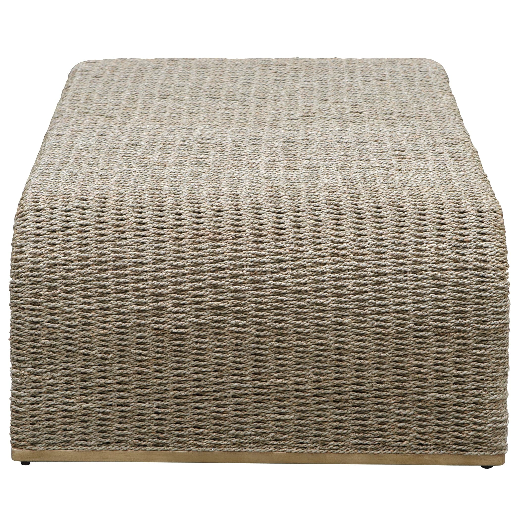 Calabria Woven Seagrass Coffee Table Uttermost