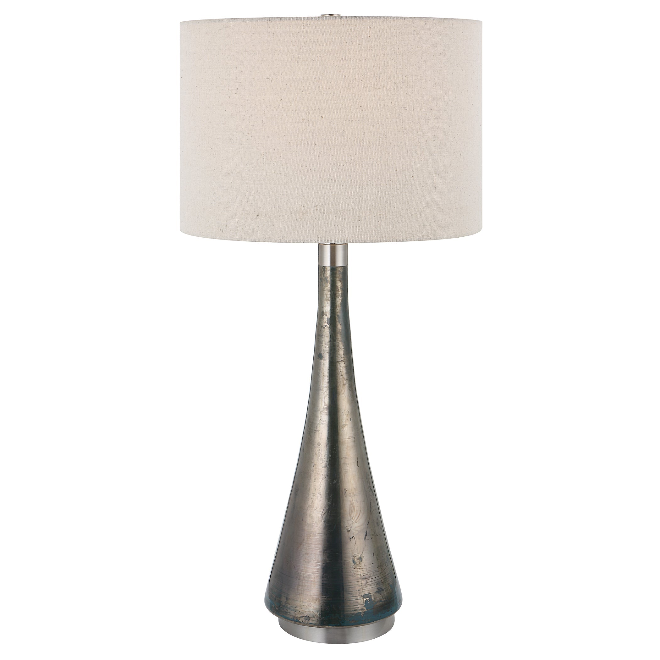 Contour Metallic Glass Table Lamp Uttermost