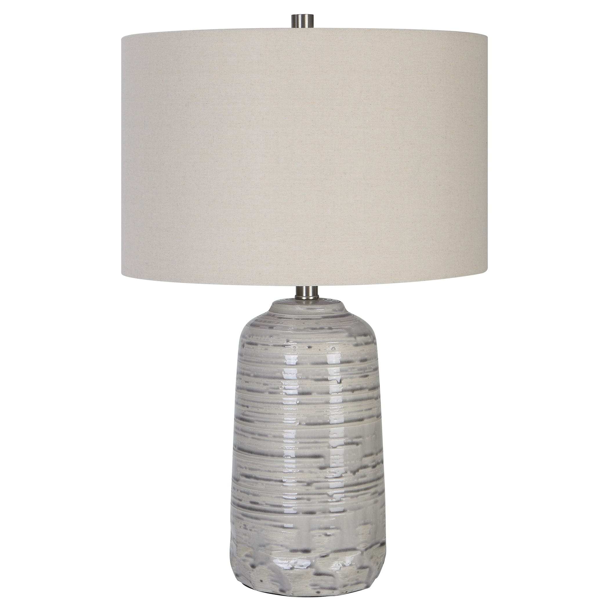 Cyclone Ivory Table Lamp Uttermost