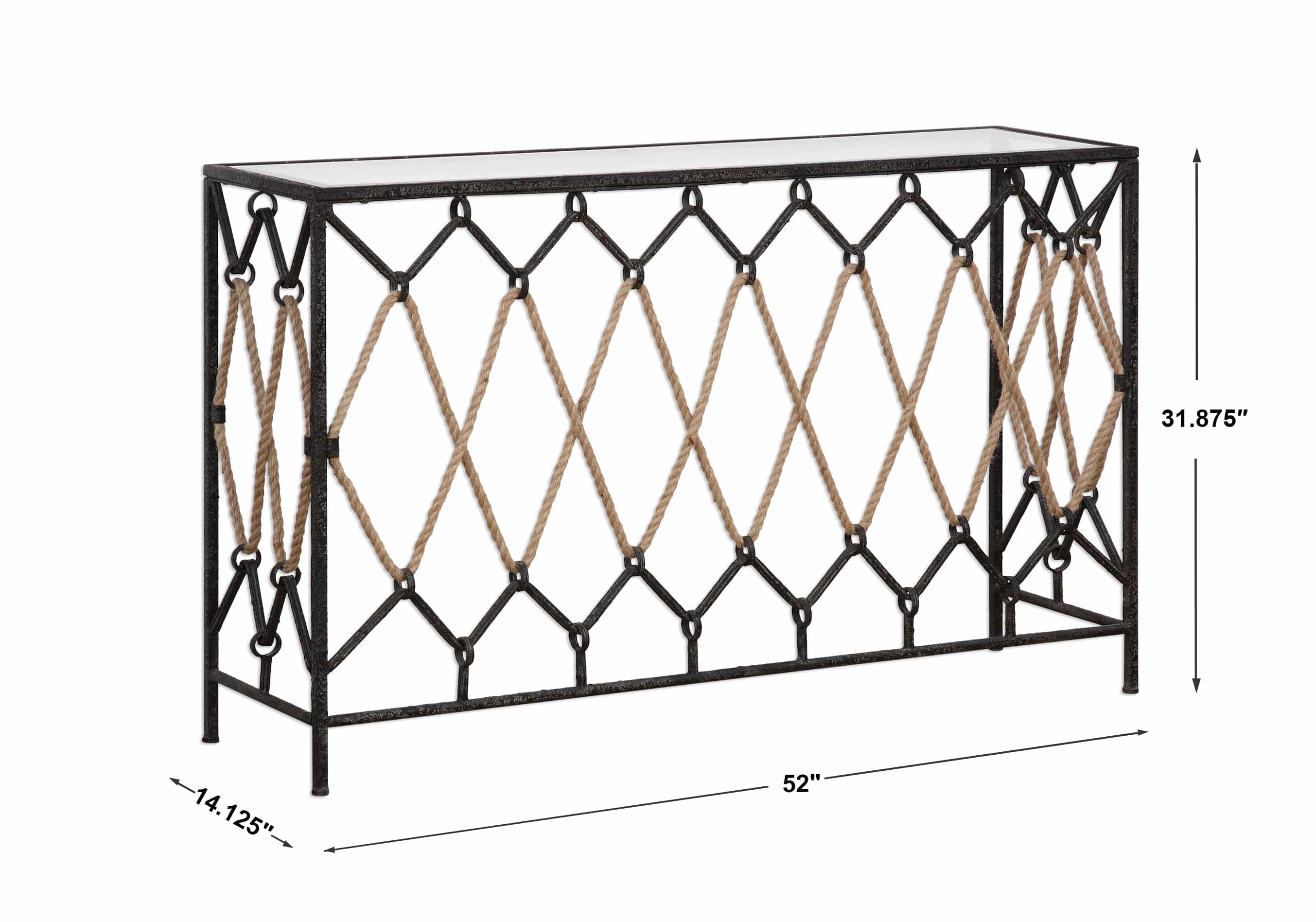 Darya Nautical Console Table Uttermost