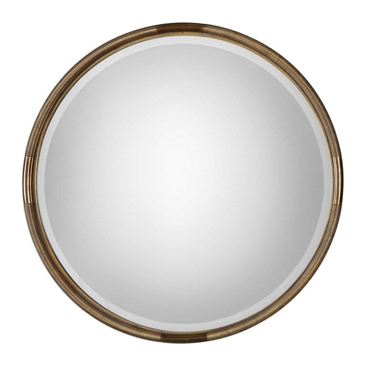 Finnick Round Mirror Uttermost