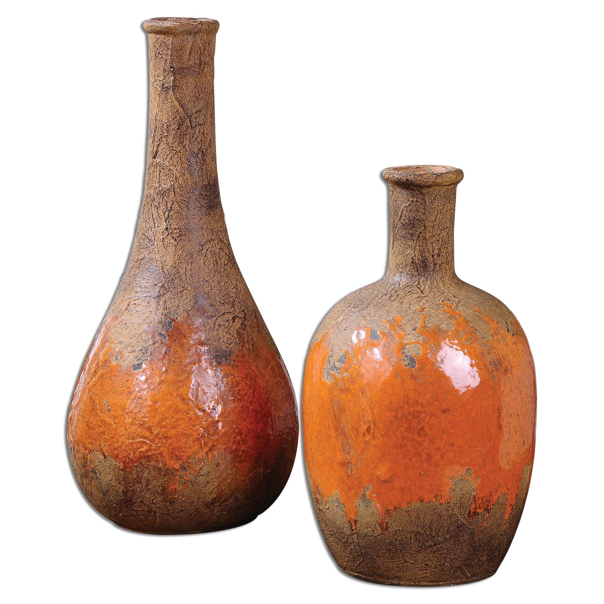 Kadam Ceramic Vases S/2 Uttermost