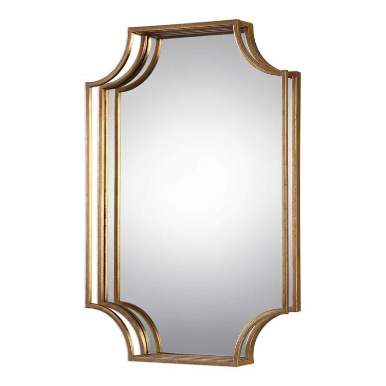 Lindee Gold Vanity Mirror Uttermost