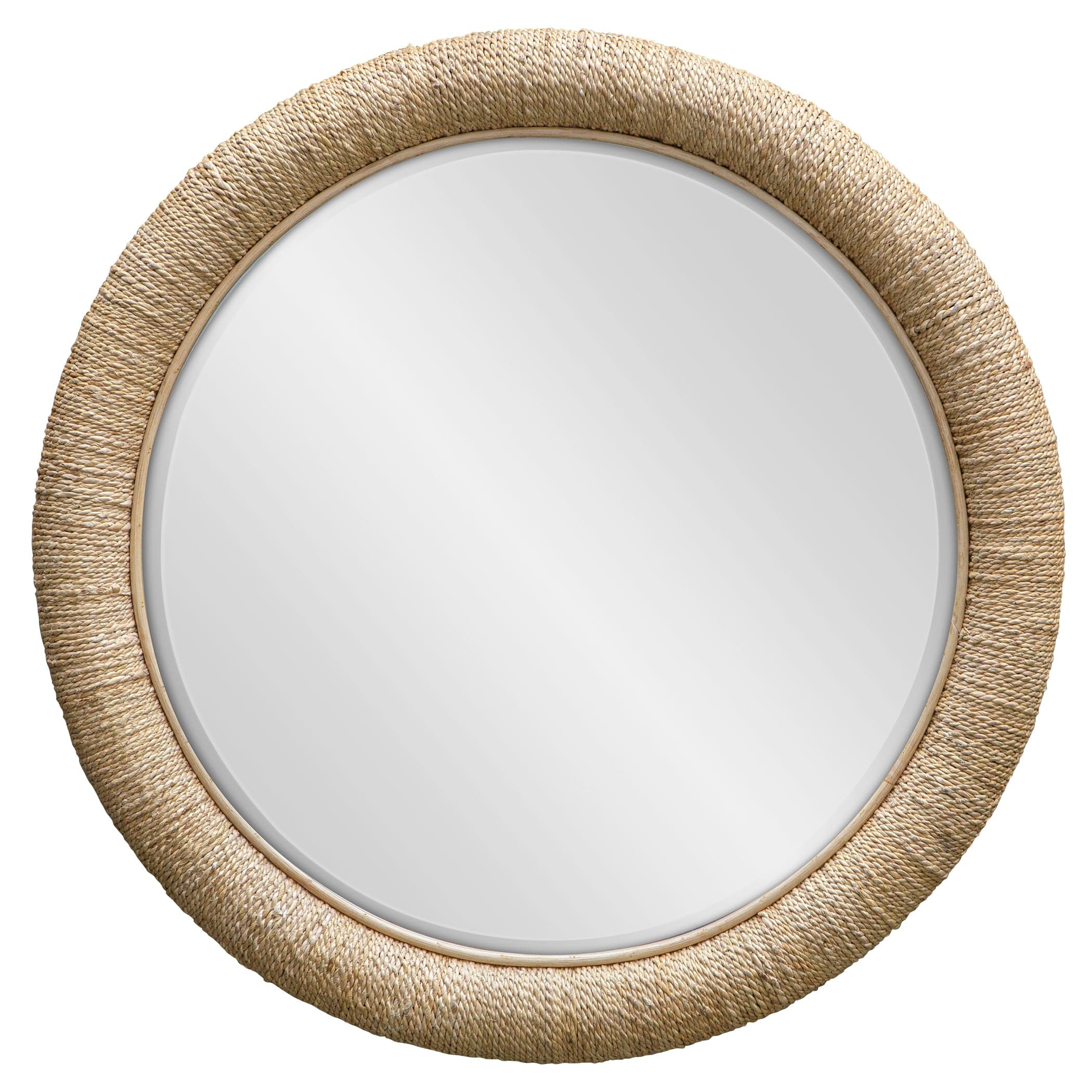 Mariner Natural Round Mirror Uttermost
