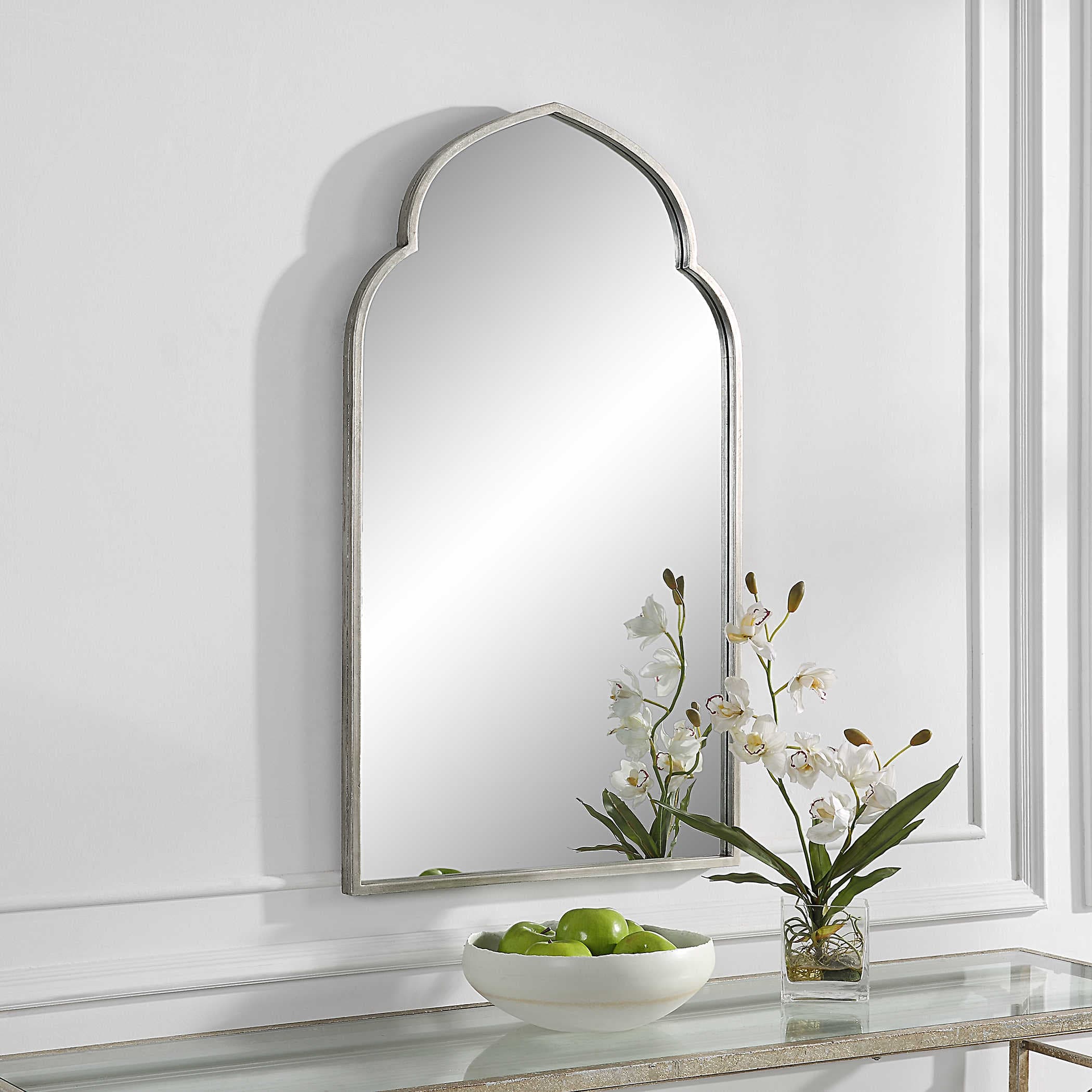 Moroccan Style Silver Mirror Uttermost