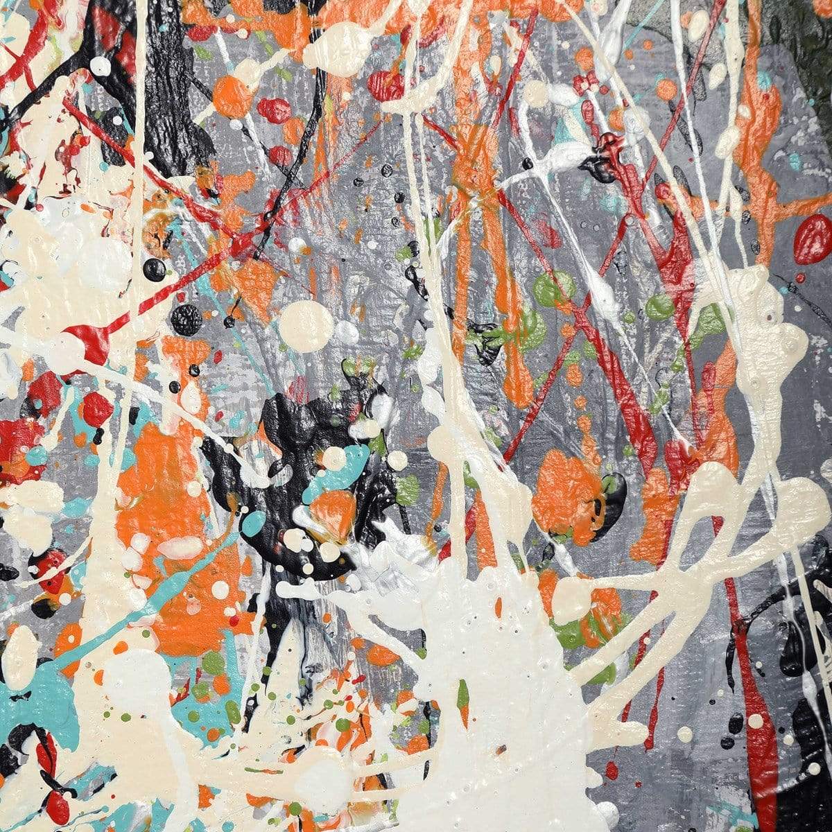 Jackson Pollock Style Canvas Uttermost