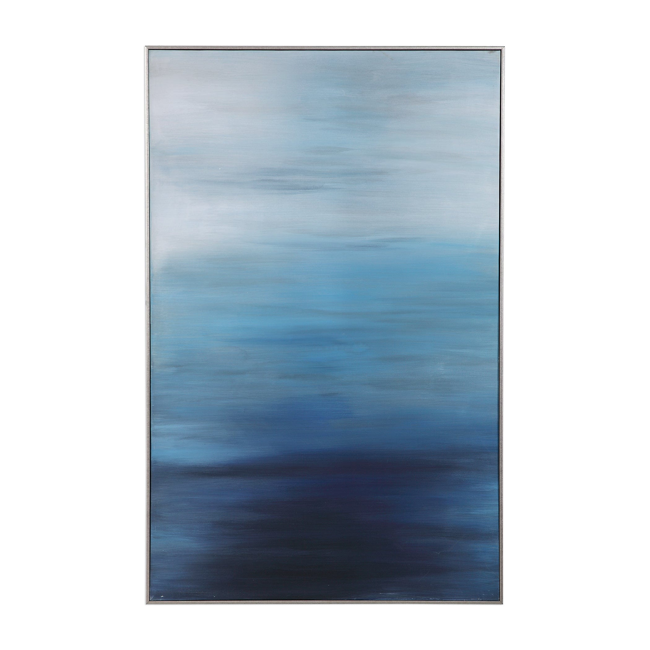 Moonlit Sea Hand Painted Canvas Uttermost