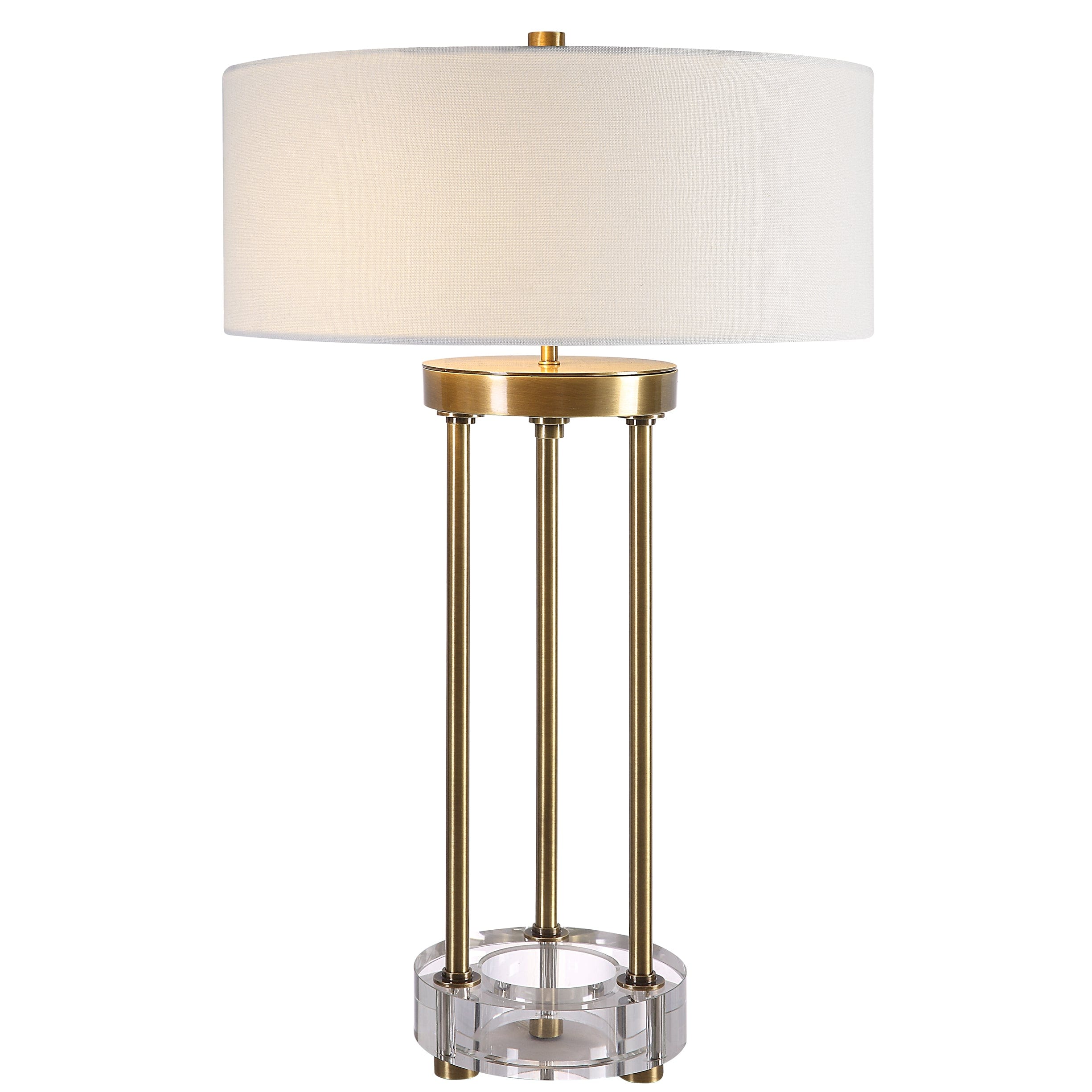 Pantheon Brass Rod Table Lamp Uttermost