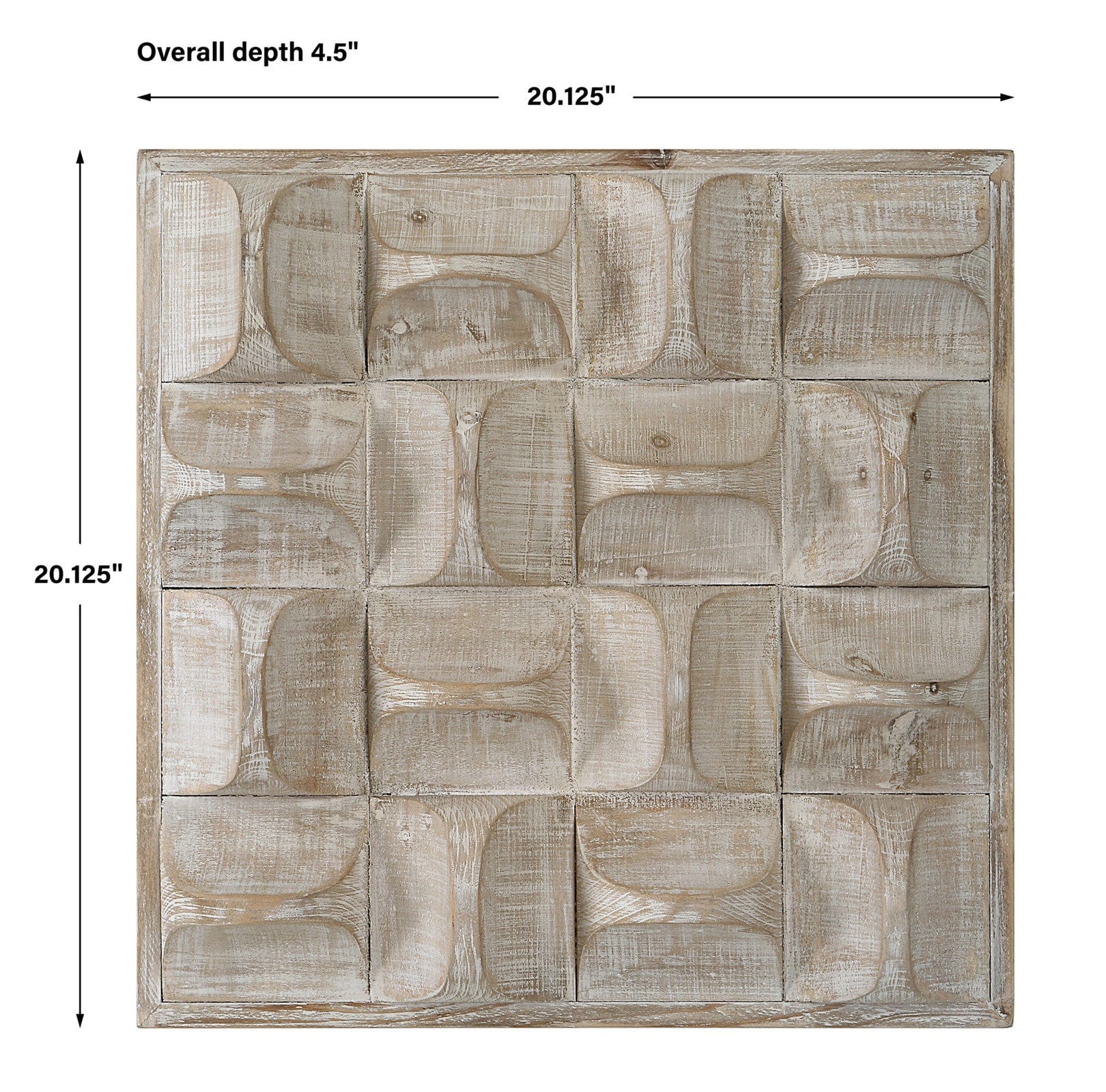 Pickford Wood Wall Decor, Natural Uttermost