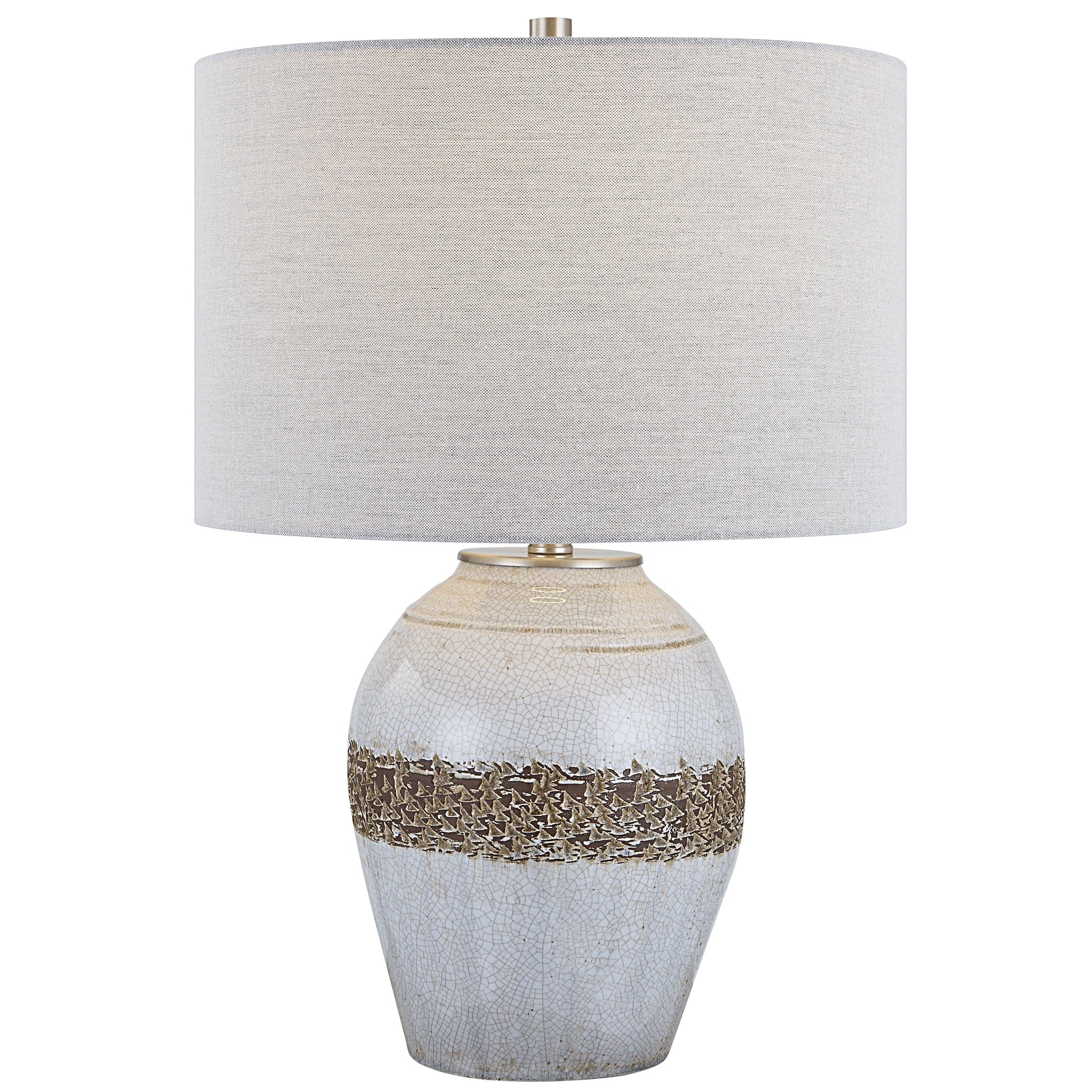 Poul Crackled Table Lamp Uttermost
