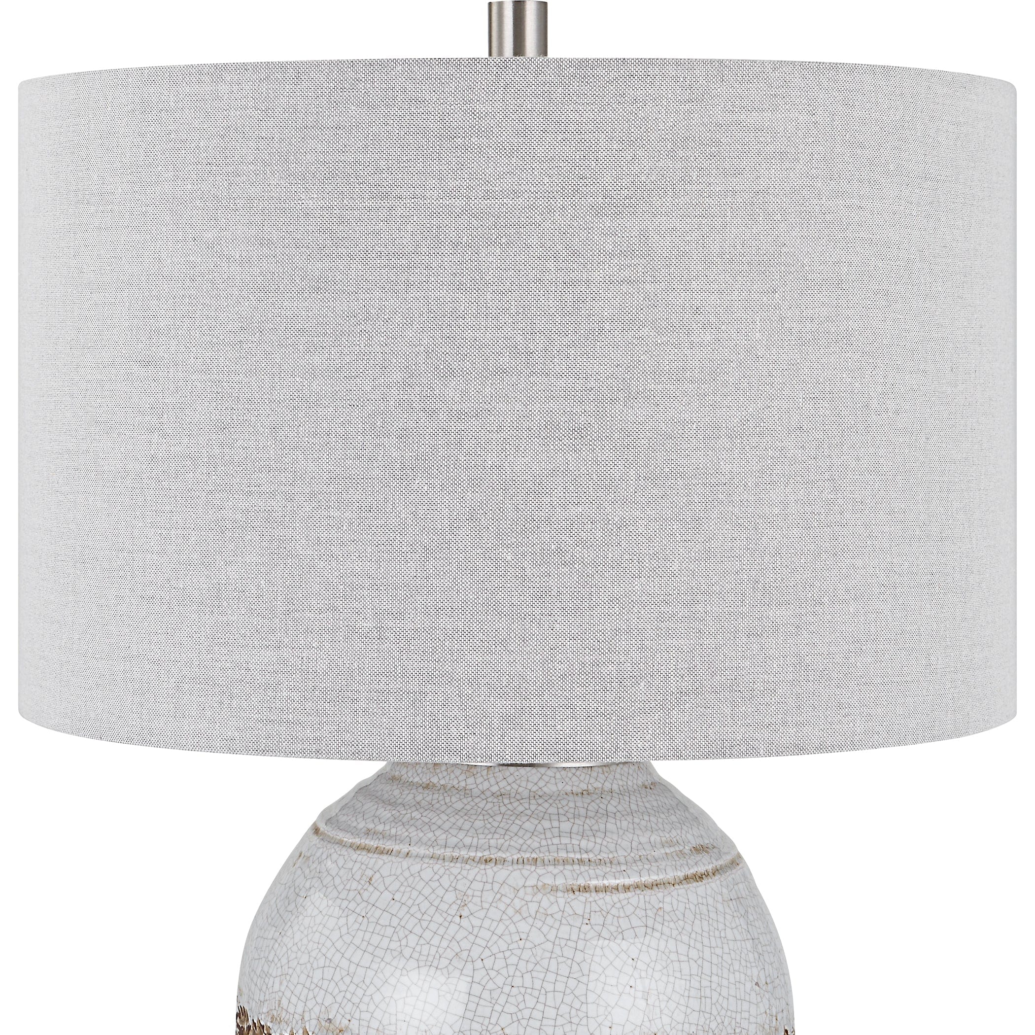 Poul Crackled Table Lamp Uttermost