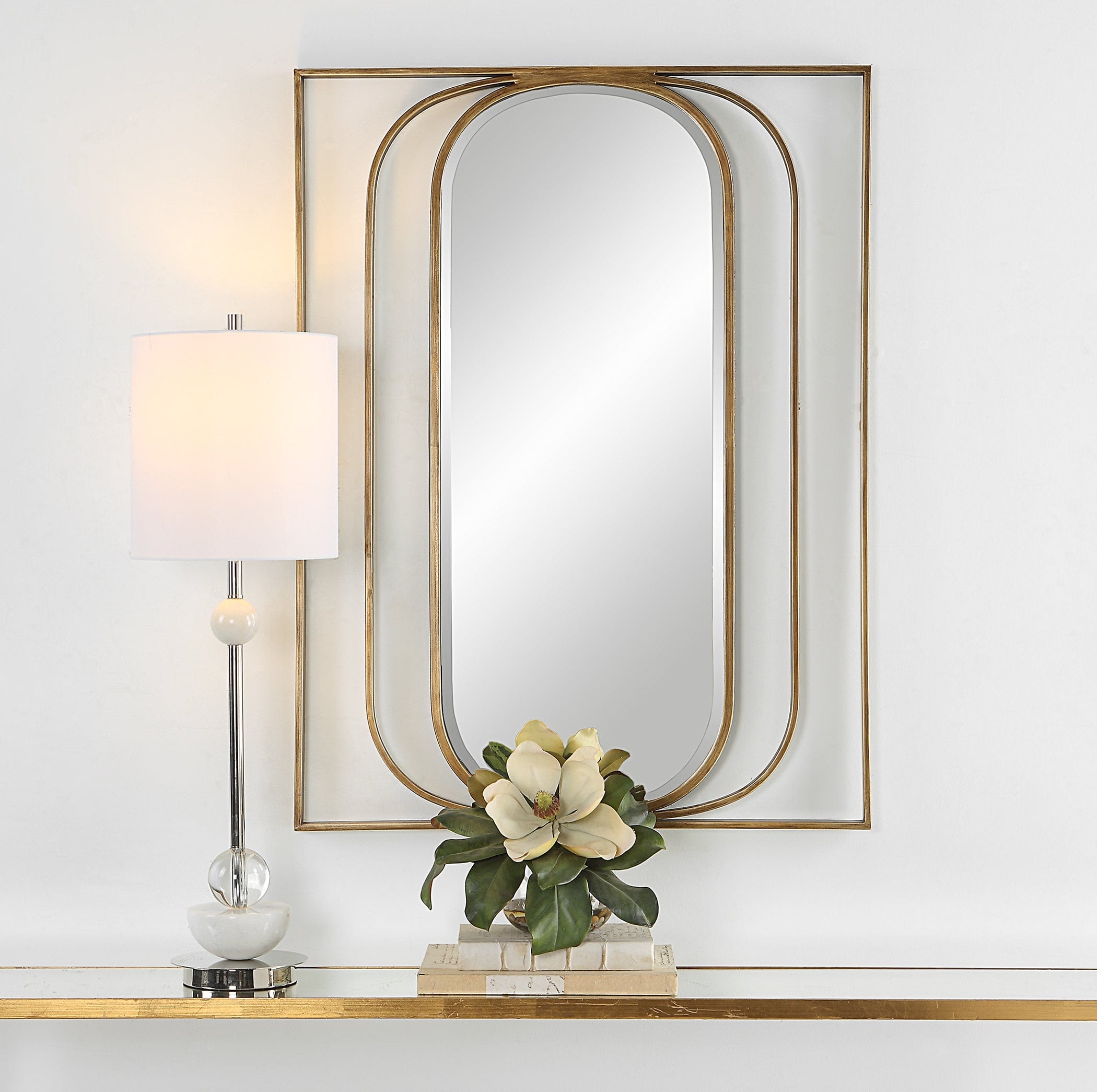 Replicate Contemporary Oval Mirror Uttermost