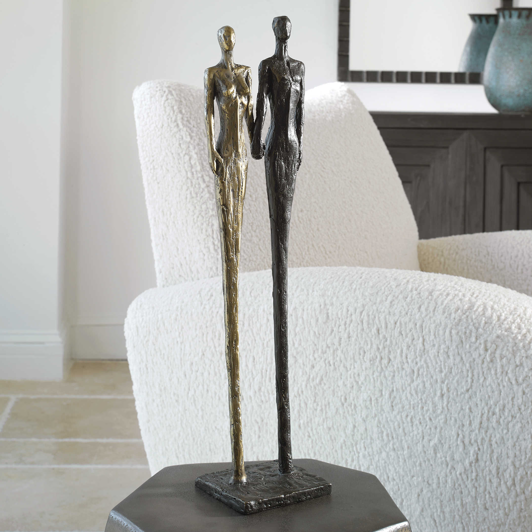 Two's Company Sculpture Uttermost