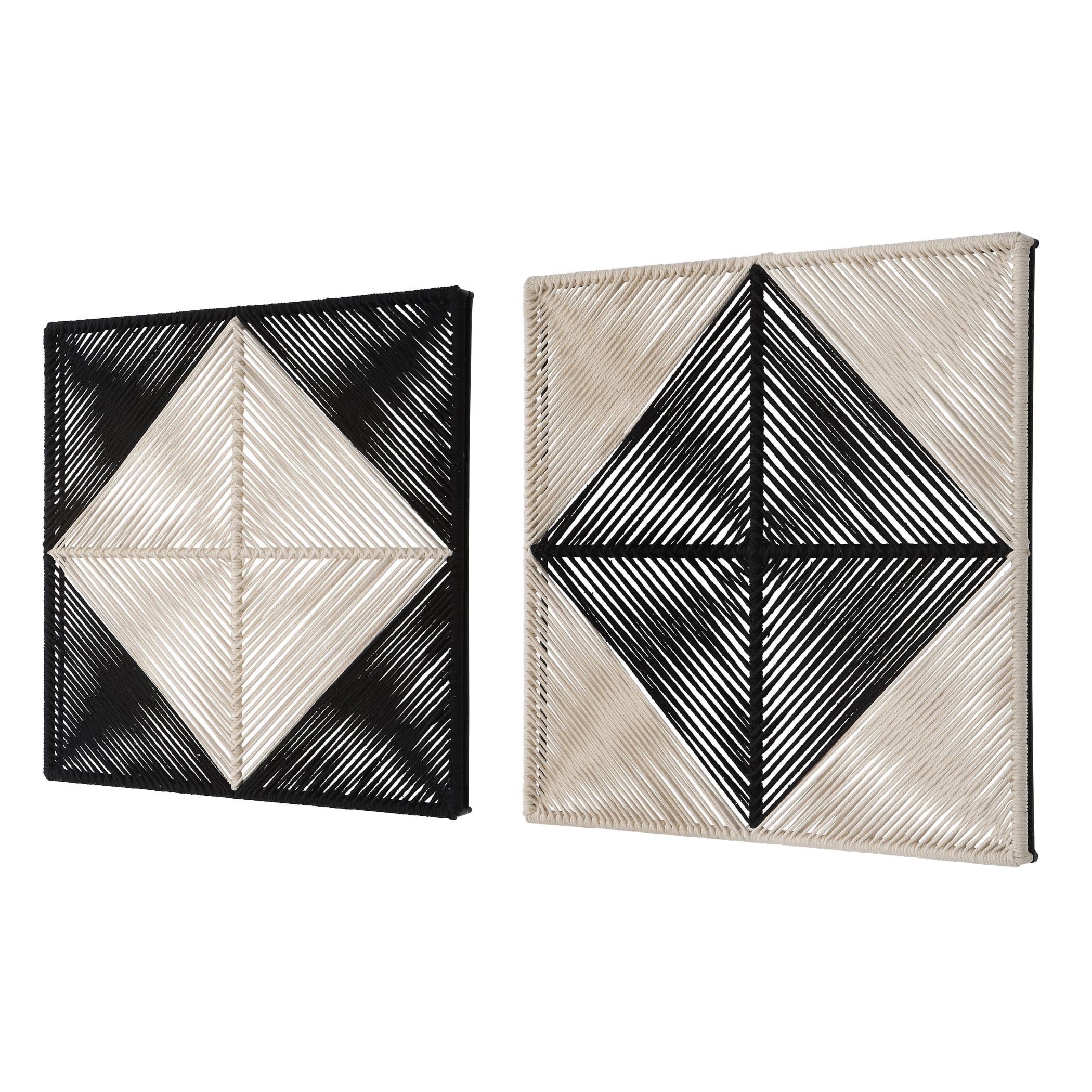 Seeing Double Rope Wall Squares, S/2 Uttermost