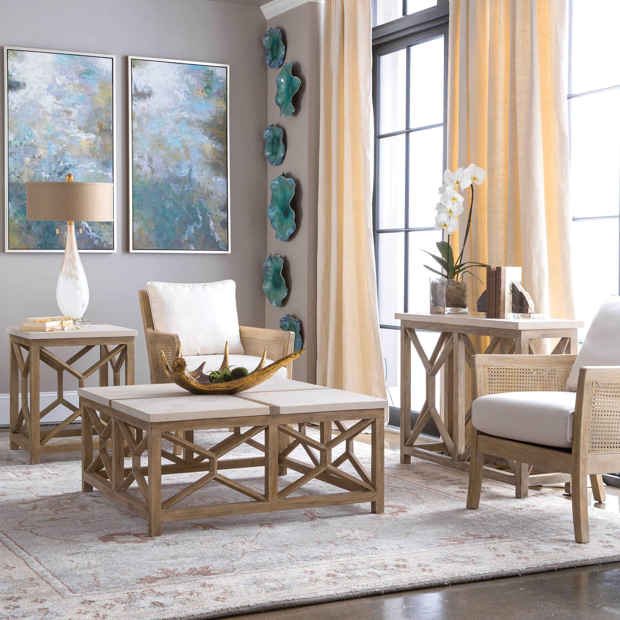 Roaring Hand Painted Canvas Uttermost