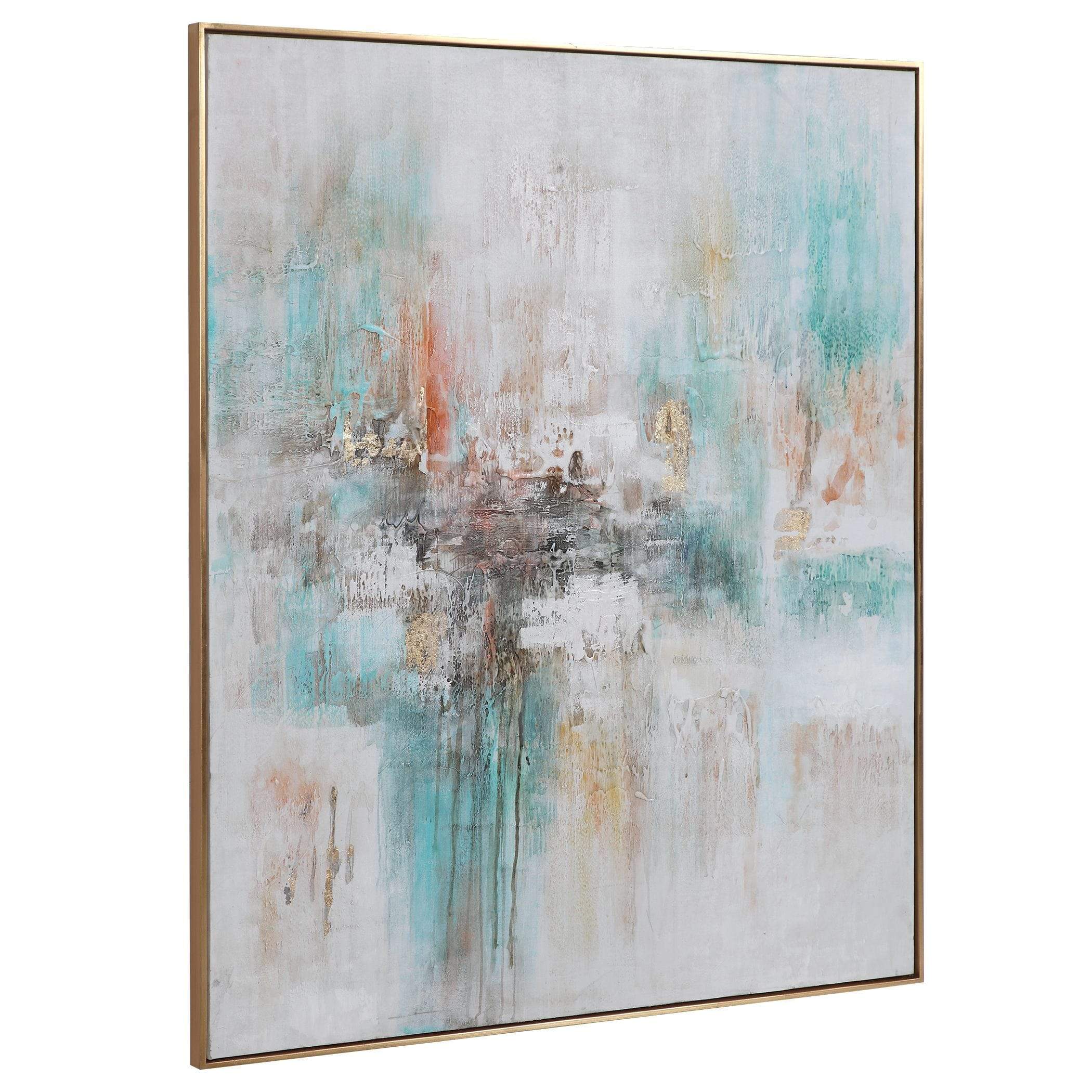 Vibrant Hand Painted Canvas Uttermost