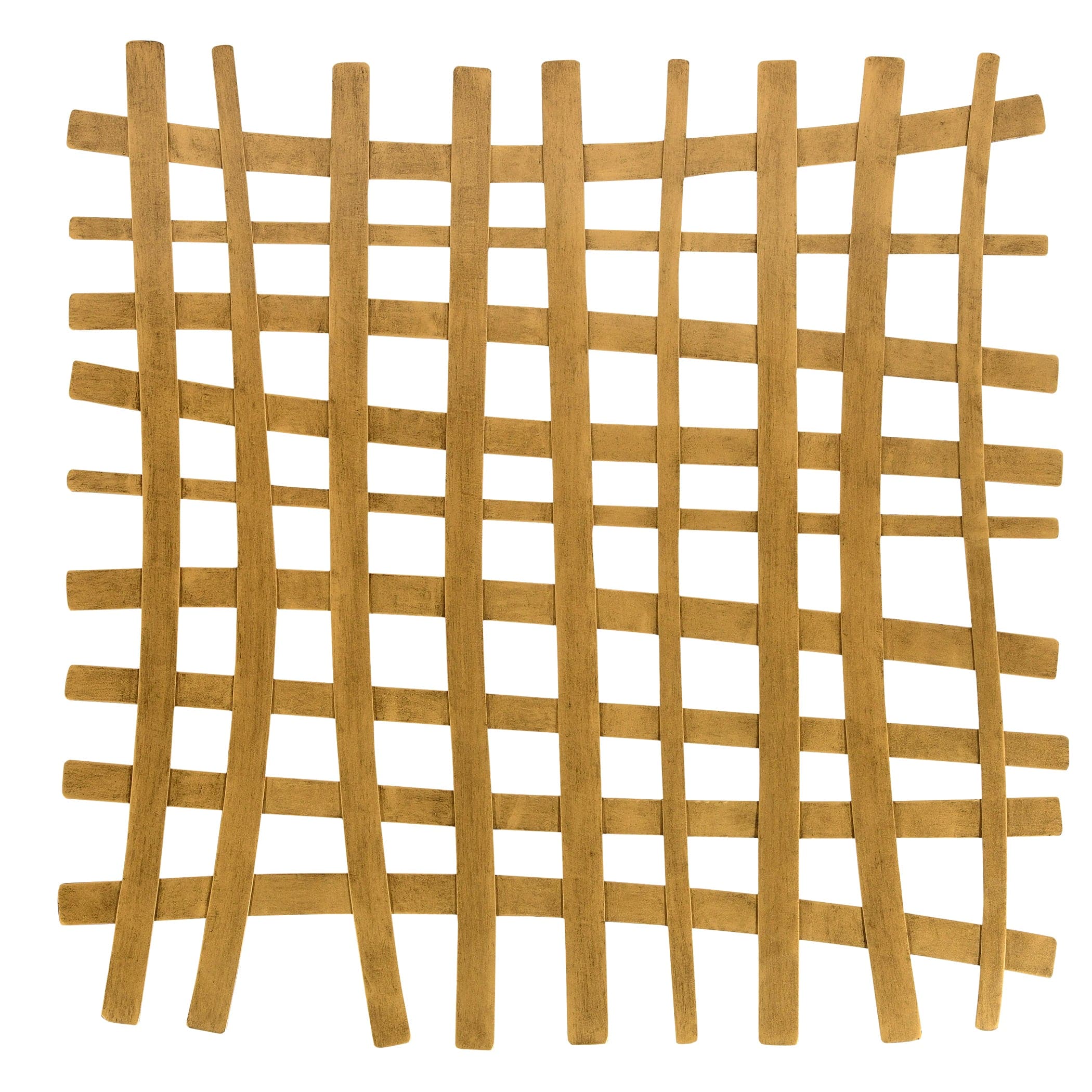 Gridlines Gold Metal Wall Decor Uttermost
